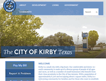 Tablet Screenshot of kirbytx.org